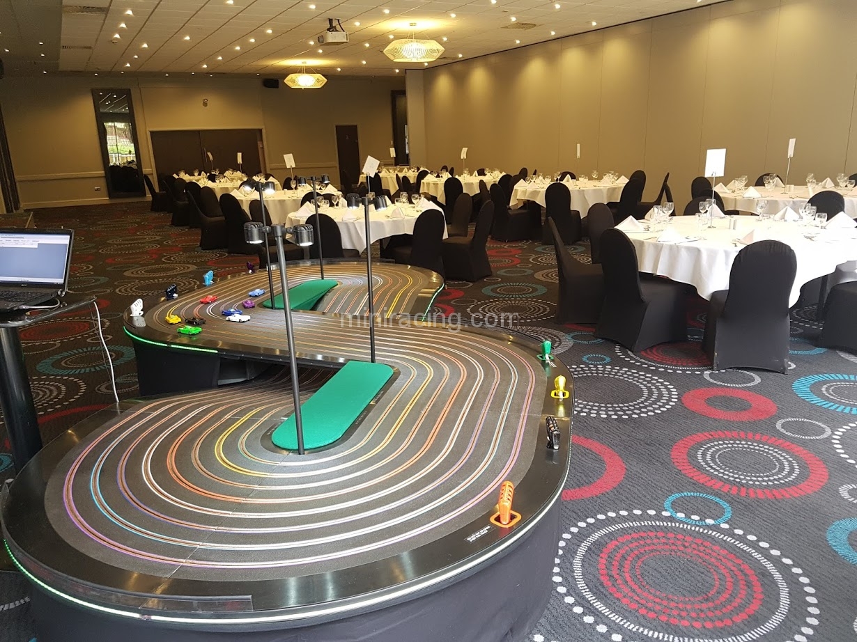 after dinner entertainment ideas giant scalextric for hire big scalextric london