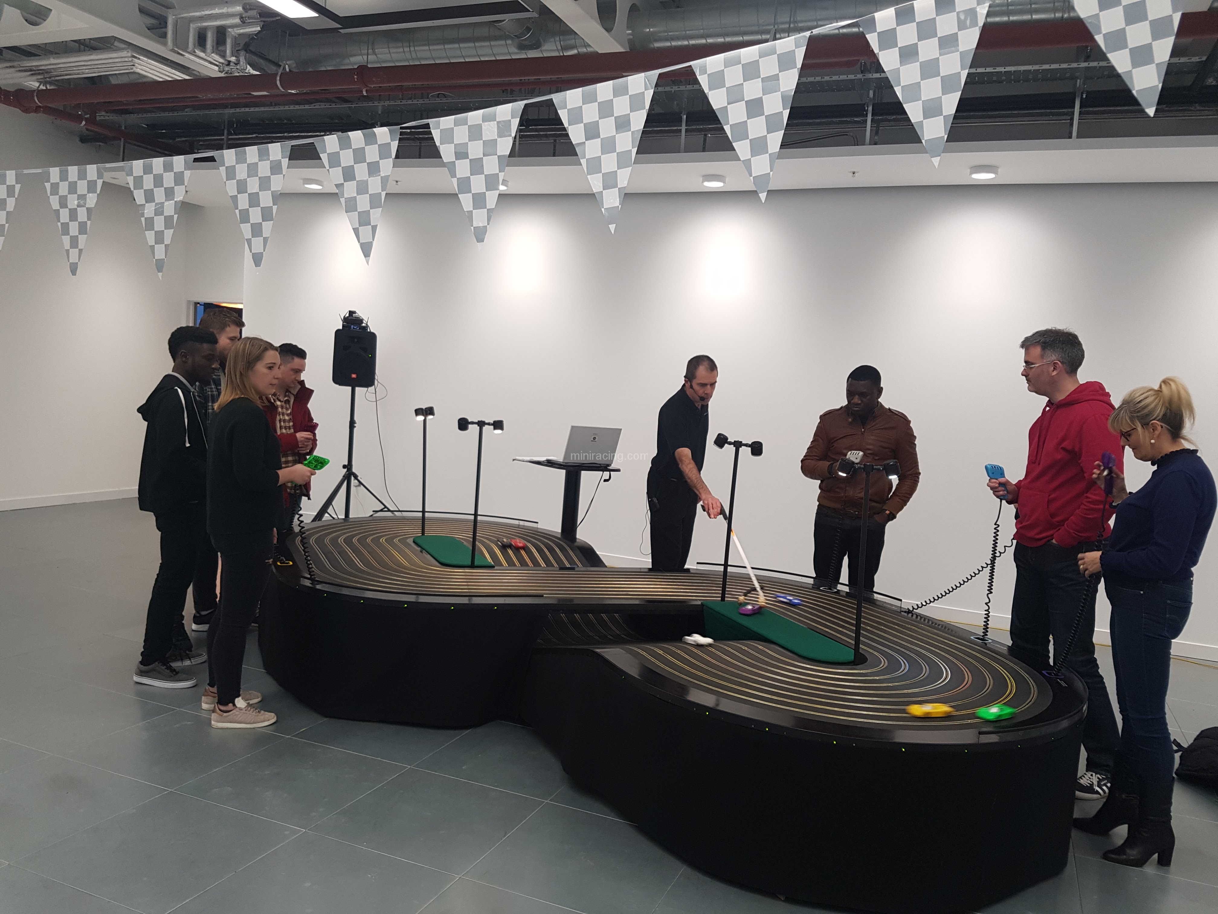 ginat-scalextric-hire-corporate-party-ideas-team-building-entertainmnet-