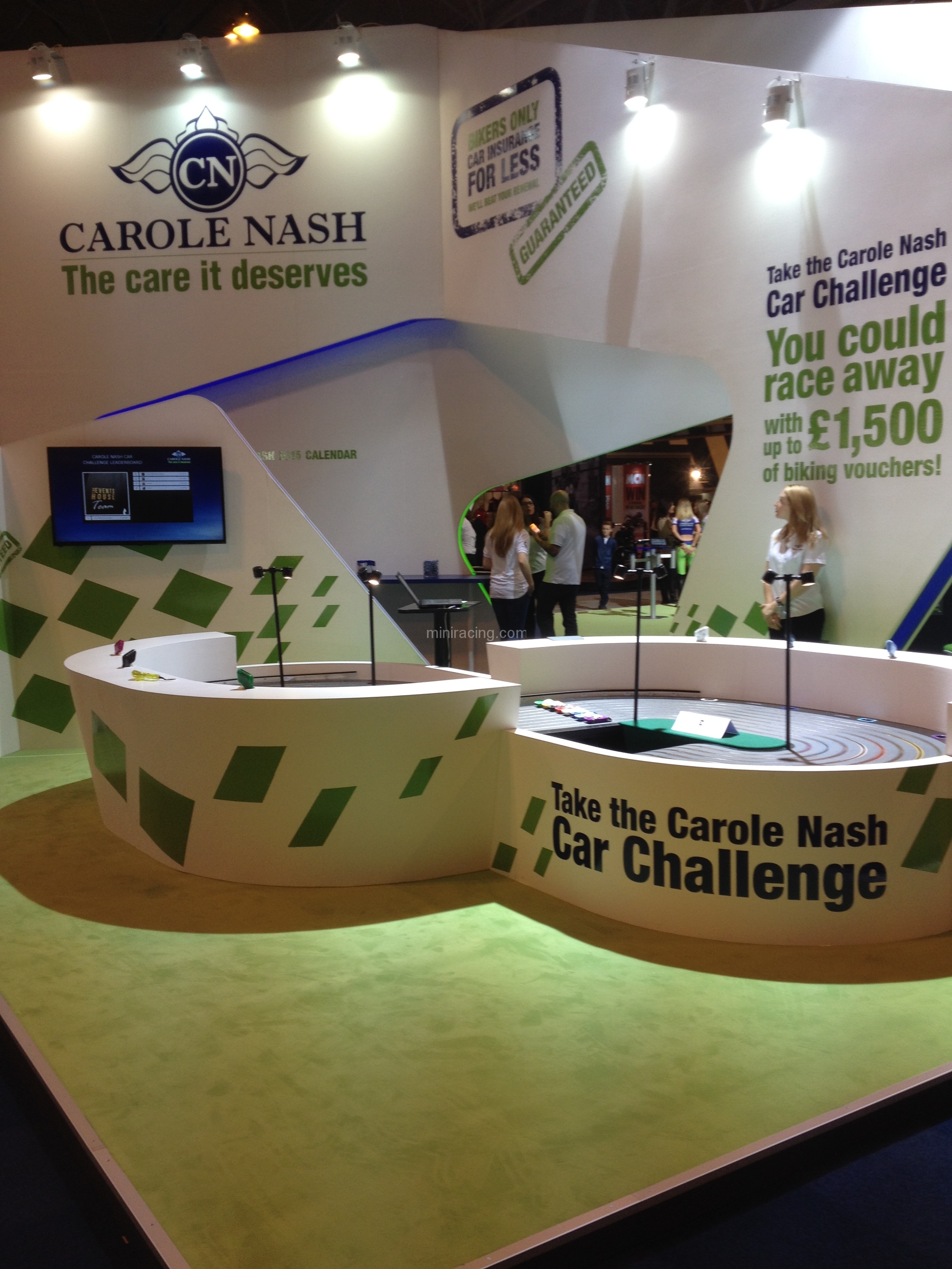 exhibition stand designs racing themes slot racing hire for exhibitions